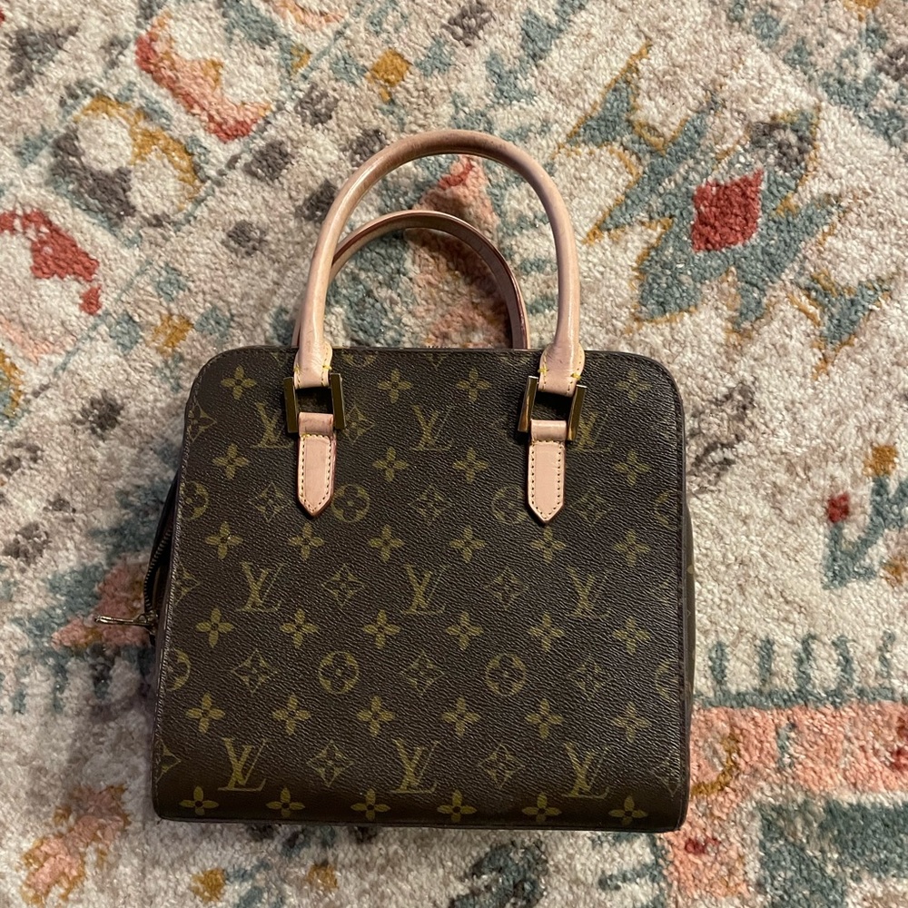 Louis Vuitton handbag and card holder